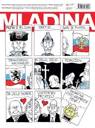Naslovnica jutrišnje Mladine: PUTIN ...