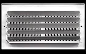 The air grille and vent cover selection from grainger includes steel, metal and wood return air grilles and vent covers. 14 W X 6 H 2 Way Flat Stamped Steel Vent Cover Grille Register Sidewall Or Ceiling High Airflow White Outer Dimensions 15 75 W X 7 75 H Amazon Com