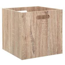 Boite De Rangement En Bois Evy 31x31cm Naturel En 2020 Boite De Rangement Bois Rangement Bois Boite De Rangement