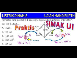 Soal dan jawaban rangkaian listrik. Pembahasan Soal Fisika Simak Ui Persiapan Masuk Ptn Favorit Listrik Dinamis Kelas 12 Semester Ganjil Youtube