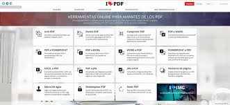 Este sitio permite realizar diversas tareas sobre archivos pdf, tales como: Como Unir Pdf En Uno Solo I Love Pdf Y Mas Herramientas
