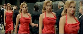 Matrix Woman In The Red Dress Actress Google Sok Lady In Red Hot Blondes Women