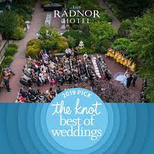 The Knot Best Of Weddings 2019 The Radnor Hotel