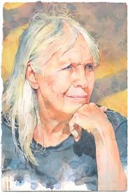 On Watercolor Painting and Time to Think "In Between"