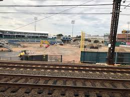 the ball park at harbor yard being gutted and rennovated