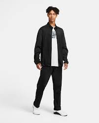 Contrast heat transfer swoosh design trademark on left sleeve. Nike Dri Fit Men S Knit Training Jacket Nike My