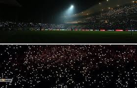 Filgoal أخبار بالفيديو جماهير بيشكتاش تنير الملعب بالهواتف المحمولة بعد انقطاع الكهرباء