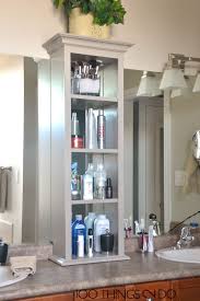 Bathroom Storage Tower Bathroom Tower Vanity Tower Cabinet On Bathroom Vanity Vanity Cabi With Images Bathroom Vanity Storage Bathroom Storage Tower Countertop Storage