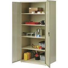 Opening up a locked filing cabinet can become a great hurdle if you are running out of time. Lorell Storage Cabinet 24 X 36 X 72 5 X Shelf Ves Hinged Door S Sturdy Recessed Locking Handle Removable Lock Durable Storage Space