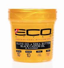 Eco Style Gold Olive Oil Shea Butter Styling Gel 8 Oz Black Castor Oil Pure Olive Oil Styling Gel