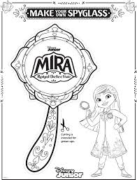 Just checked the submission page and noticed a frost giant. Enjoy These Three Mira Royal Detective Coloring Sheets Disney News