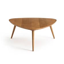 Coffee table in classic form. Quilda Vintage Style Oak Coffee Table Oak La Redoute Interieurs La Redoute