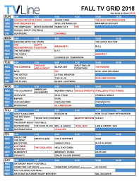 Fall Tv Schedule 2018 Network Tv Grid What S On When Tvline Fall Tv Tv Schedule Fall Tv Shows