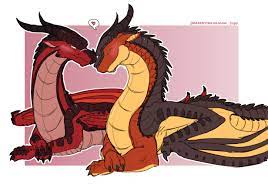 Flame and Umber, inspired by “Healed” fanfiction : r/WingsOfFire