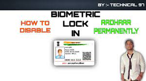 Find permanent aadhaar card offices near you online at goodreturns. How To Disable Biometric Lock Permanently In Aadhaar Card Unlock Biometric Disable Biometric Youtube