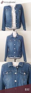 Dress Barn Jean Denim Jacket Dress Barn Jeans Dress Barn Dresses Clothes Design