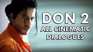 Don 2 All Cinematic Dialogues Total 18 Video Dailymotion • why don't you … this expression is used to ask someone to do something. don 2 all cinematic dialogues total 18