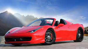 Beautiful Red Ferrari Hd Desktop Wallpaper Wallzine Com Ferrari Car Sports Car Wallpaper Car Wallpapers