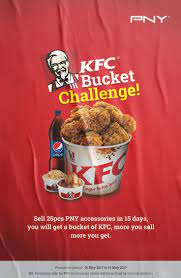 Kfc Bucket Challenge Poster Design