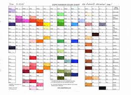 Up To Date Copic Chart 2019 Copic Sketch Colour Chart Copic