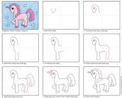 How to draw a unicorn easy from letter t drawing a unicorn easy step by step tutorial. Easy Unicorn Drawing Art Projects For Kids
