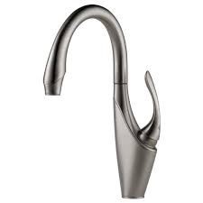 single handle waterfall kitchen faucet
