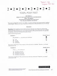 Terdiri dari berikut ini bentuk contoh soal tes toefl structure and written pembahasan soal dan jawaban. Kunci Jawaban Section 2 Structure And Written Expression Cara Golden