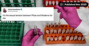Trial, 'no increased risk' of blood clots. Pfizer Moderna Coronavirus Vaccine Memes