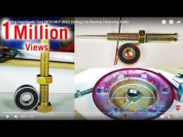 Amazing Handmade Tool With Nut Bolt Ceiling Fan Bearing Removing Puller Youtube In 2020 Nut Bolt Ceiling Fan Electronic Circuit Projects
