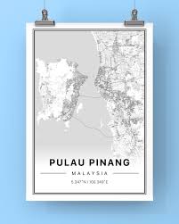 51, jalan selat, taman selat 12000 butterworth, pulau pinang. Petagraphy Poster Peta Satu Negeri Pulau Pinang Facebook