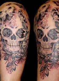 Half Sleeve Tattoo Half Sleeve Tattoo Ideas Arm Tattoos Web Tattoo Sugar Skull Tattoos Skull Tattoos