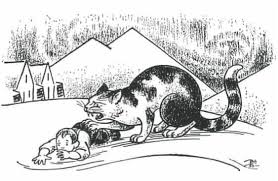 The legend goes that years ago they would come down from the mountains one by one the thirteen days before christmas (which is the 24th in. The Christmas Cat Of Iceland A Giant Terrifying Cat That Gobbles Up Children If They Re Bad
