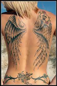 30 Angel Tattoos Designs Pretty Designs Wing Tattoos On Back Tattoos Tribal Back Tattoos