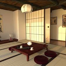The Low Table And Cushions Along With Traditional Sliding Doors And Windows Would Be Essential In My Tatami Ro Japan Interior Japanese Living Rooms Tatami Room