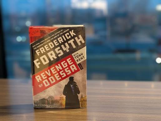 TBR Tuesday! Revenge of Odessa by Frederick Forsyth The novel follows  retired journalist Peter Miller, who decades after exposing the clandestine  organization Odessa, now cares for his grandson Georg while suspecting that