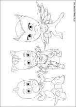 Dibujo de la tetera y taza de te de la bella y la bestia. Heroes En Pijama Para Colorear 2021 Dibujos De Pj Mask Para Pintar