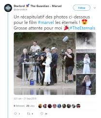 These new leaked eternals set photos do little to dampen that mood, especially as they demonstrate richard madden's character's powers for the very first we may have seen a glimpse of the eternals' costumes at d23, but this is the first time we've really seen madden's ikaris let loose in any major way. First Set Photos Of Richard Madden As Ikaris Confirm The Timeline Of Eternals