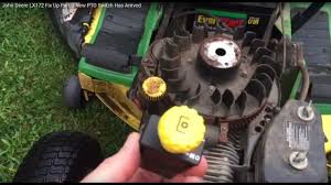 If it was up to the engineers at john deere, electricity will become the power source of the future. John Deere Lx172 Fix Up Part 3 New Pto Switch Has Arrived Youtube