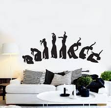 Vinyl Wall Decal Belly Dance Dancing Girl Woman Stickers Mural Unique Gift 143ig Vinyl Wall Decals Belly Dance Dance Rooms