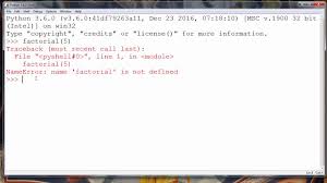 If((num == 0) or (num == 1)): How To Find Factorial Of A Number In Python Programming Language Factorial Function Math Module Youtube