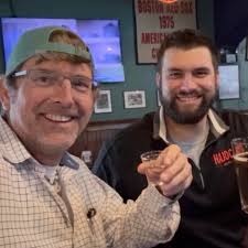 Eddie Van Halen and Lynn Goldsmith at McDonald's