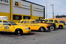 Image result for Taxi Cab Federal Yellow 1956 Taxi