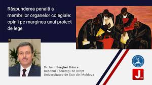 Răspunderea penală a persoanei juridice. Juridice Moldova