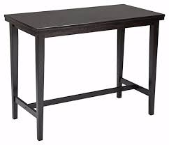 Ashley Furniture Kimonte Counter Height Table 47 5 W X 23 75 D X 36 25 H 102 At Counter Height Dining Room Tables Dining Table In Kitchen Dining Table Black