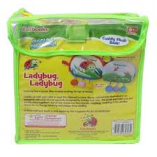 In case you're interested in making a book for a child or grandchild, dave's mom said that she ordered the i can do it cloth activity book pattern from sew baby, inc. Buy Plush Book Kids Books Ladybug In Pakistan Laptab