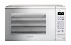 When the memory is cleared, the lock function is turned off by default. Panasonic 1 3 Cu Ft Microwave White Canadian Tire