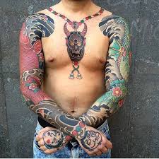 This tattoo is the perfect way to showcase traditional japanese tattooing as this tattoo consists of a colored inked phoenix situated around a couple of beautiful pink flowers. Japanese Tattoo Ideas For Sleeves Best Tattoo Ideas Gallery