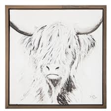 200+ vectors, stock photos & psd files. Highland Cow Canvas Wall Decor Hobby Lobby 1650423