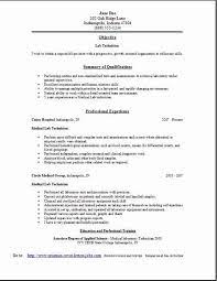 Efficient medical lab technician mlt with 4+ years of experience, skilled in equipment care and operation and training. Lab Technician Resume Occupational Examples Samples Free Edit With Word