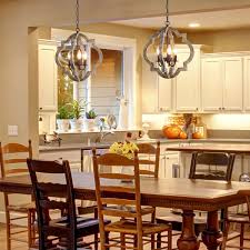 Swap that value to inches (so 20 feet becomes 20 inches). Buy Lnc Farmhouse Rustic Chandeliers 3 Lights Adjustable Height Wood Vintage Pendant Lighting Island Fixture Indoor Lighting For Kitchen Bedroom Dining Room Living Room Online In Indonesia 508072434